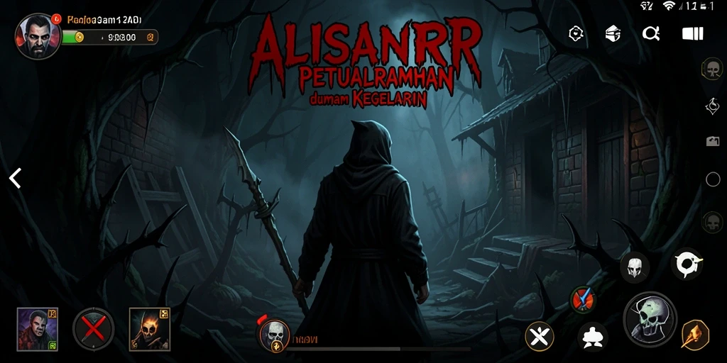 Tampilan menegangkan dari gameplay ALISANRP yang menggugah adrenalin.