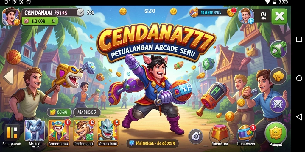 Screenshot menampilkan gameplay seru dan menarik dari CENDANA777.