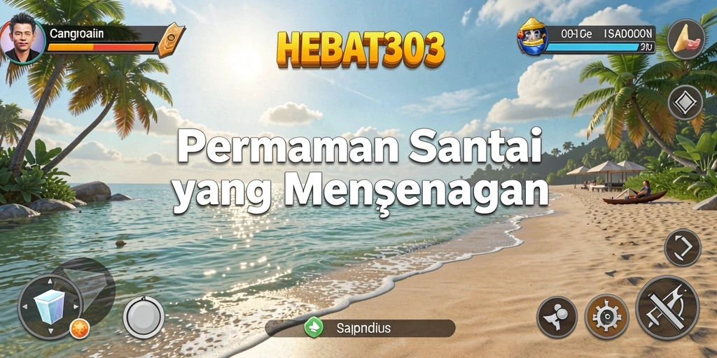 Tampilan gameplay HEBAT303 yang ceria dan menarik.