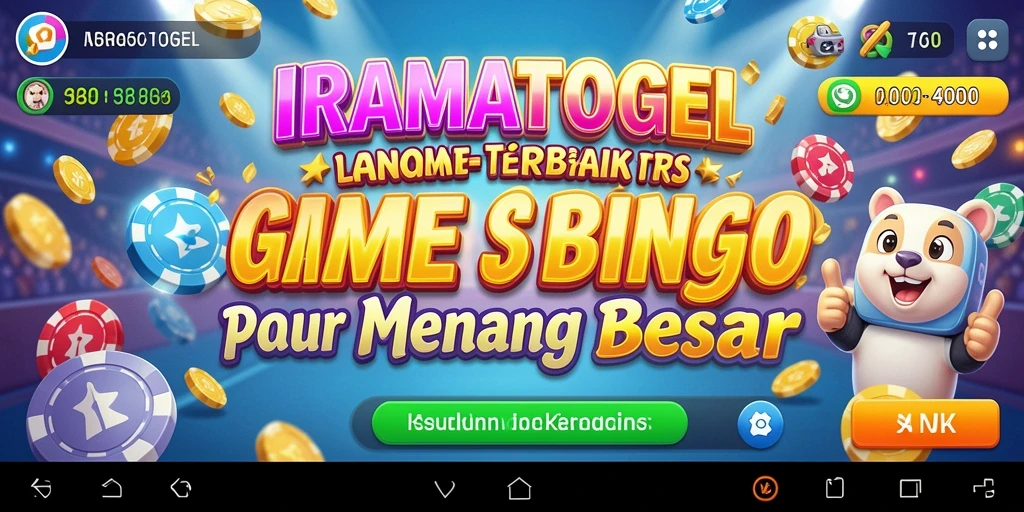 Screenshot gameplay IRAMATOGEL yang menampilkan keseruan bermain Bingo.
