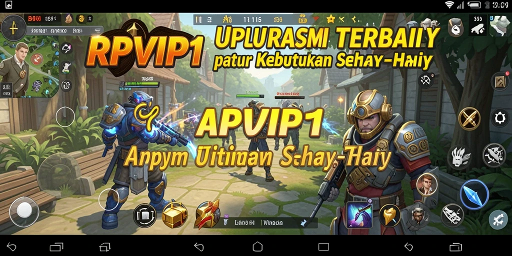 Tampilan antarmuka RPVIP1 yang intuitif dan mudah digunakan.